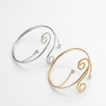 BRAZALETE FANTASIA DORADO Y PLATEADO BRAZ36 IAO