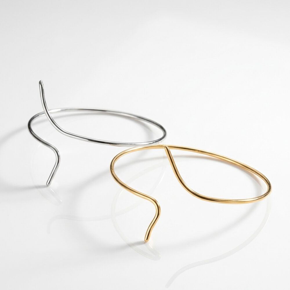BRAZALETE FANTASIA DORADO Y PLATEADO BRAZ41 IAO