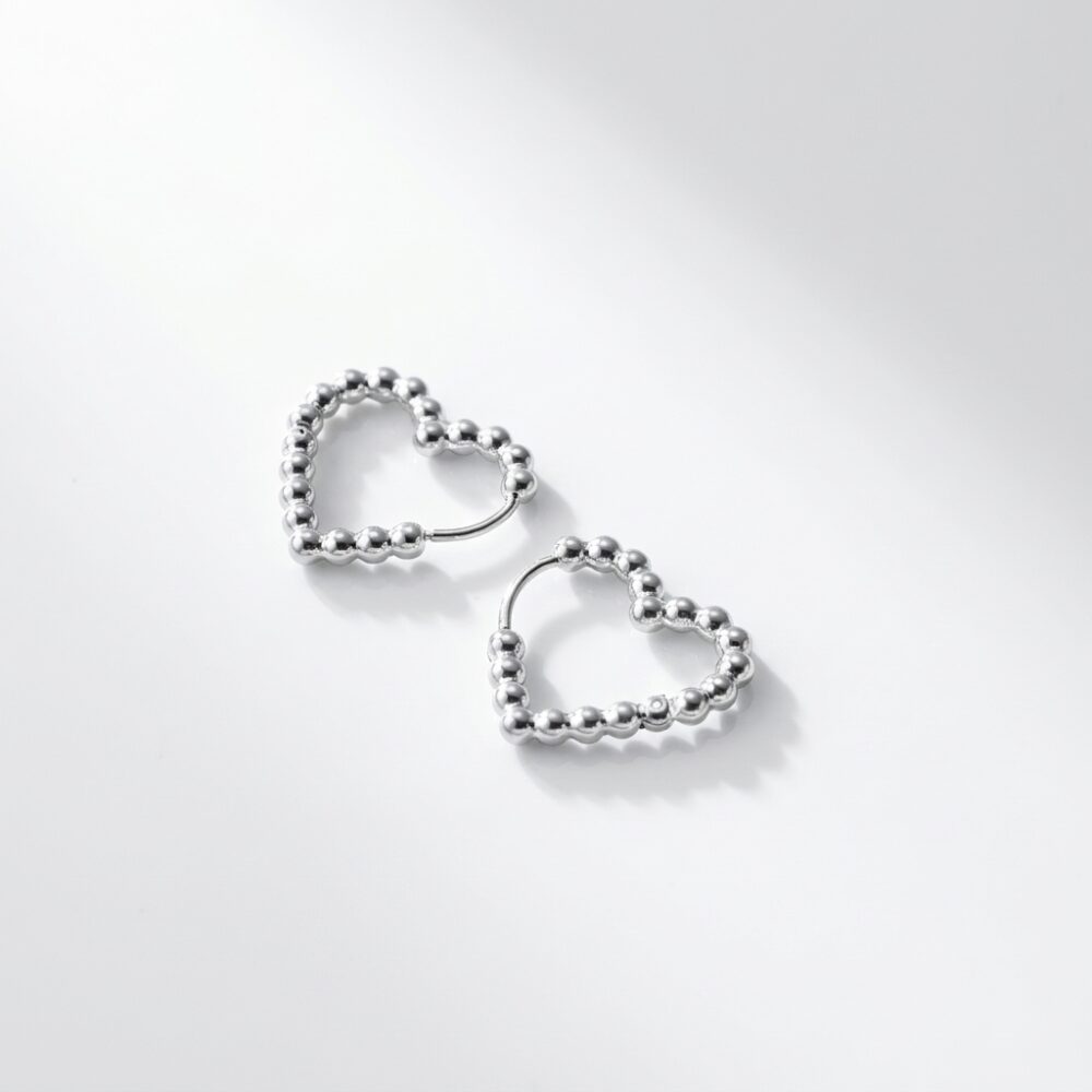 ARO ACERO XPAR ARGOLLA CORAZON CLIP INTERNO AR2407 IAO