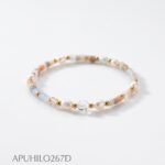 PULSERA ELASTICA BOLITA ACERO DRD APUHILO267D IAO