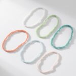PULSERA ELASTICA BOLITA CRISTAL COLORES APUHILO275 IAO