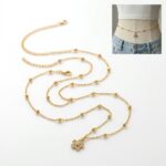 CINTURON CADENA BRONCE DRD DIJE FLOR CIN103D IAO