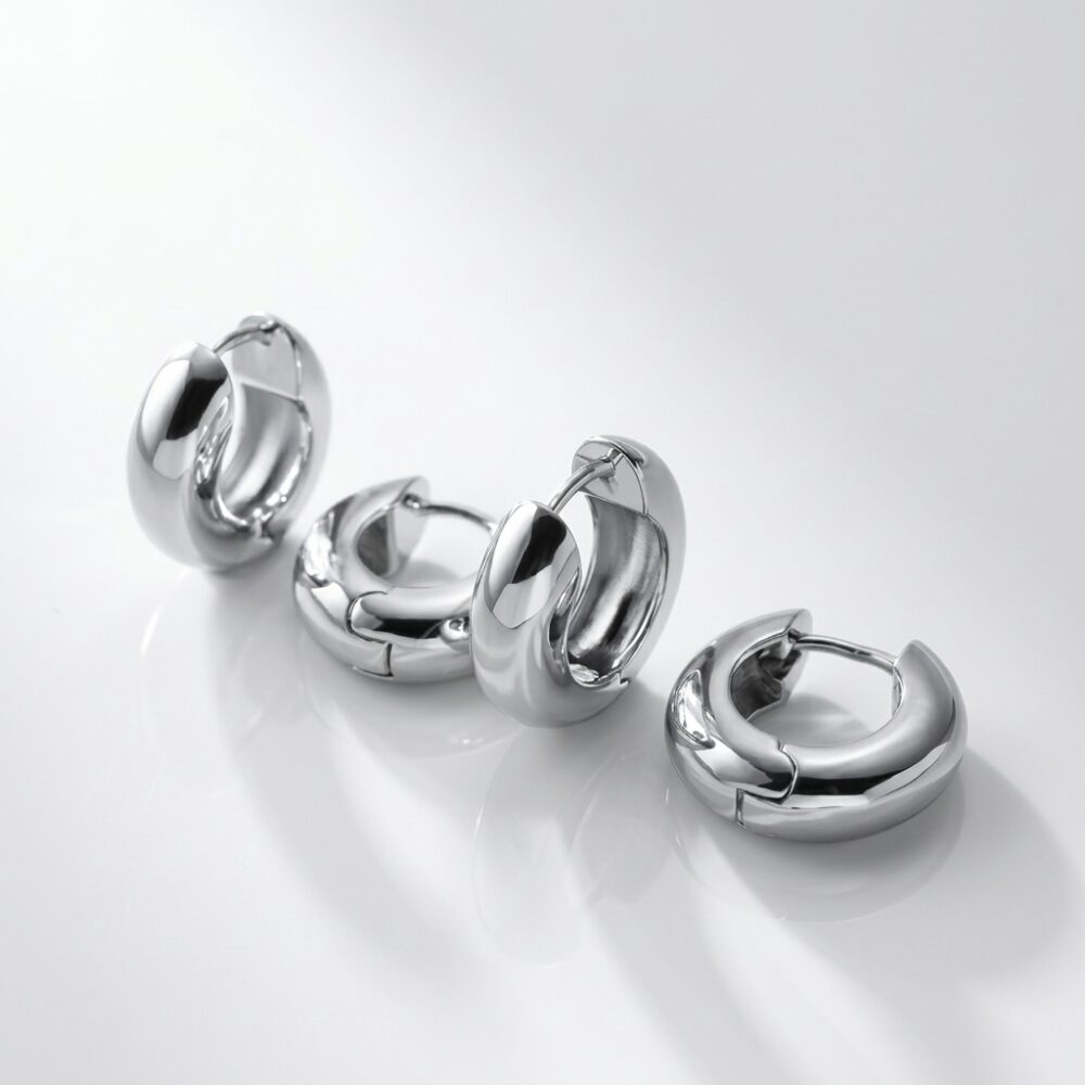 ARO BRONCE BCO ARGOLLA LISA C/CLIP BZAR2394P IAO