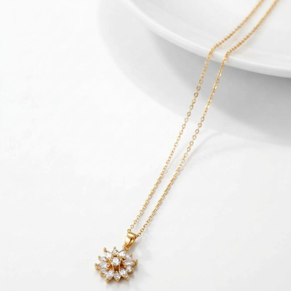 CADENA ACERO DRD DIJE BRONCE CUBIC BZCADI466D IAO