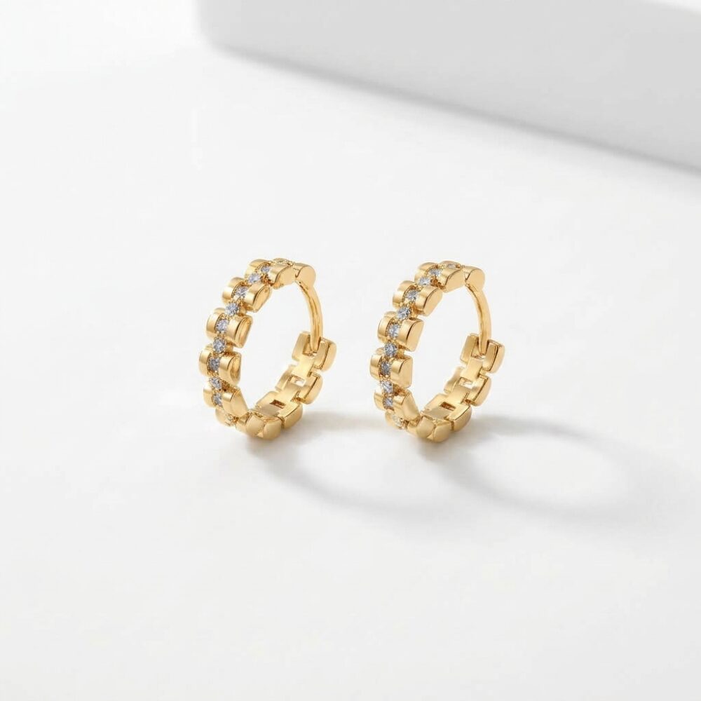 ARO BRONCE DRD ARGOLLA LISA C/CLIP BZAR2396D IAO