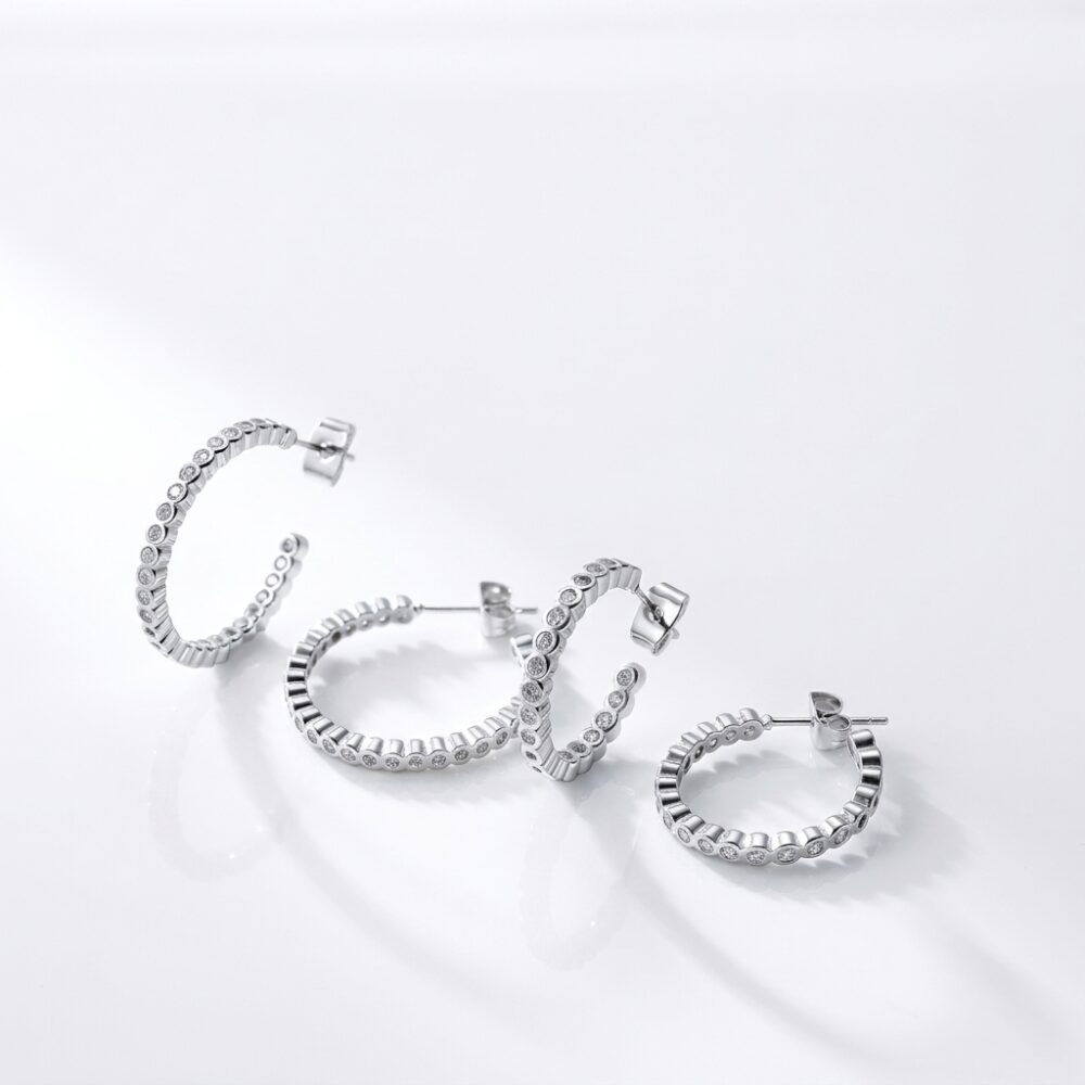 ARO BRONCE ARGOLLA STRASS BZAR2390 IAO