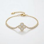 PULSERA BRONCE BAÑO DRD MICROPAVE DELICADO ART APUDI499D IAO