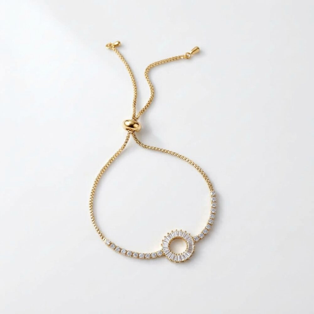 PULSERA BRONCE DRD MICROPAVE CIRCULO APUDI494D IAO