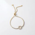 PULSERA BRONCE DRD MICROPAVE CIRCULO APUDI494D IAO