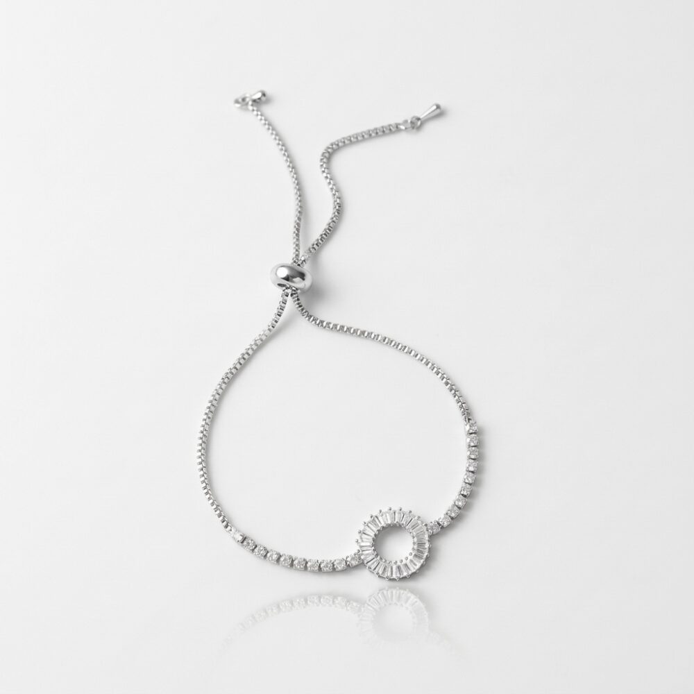 PULSERA BRONCE BCO MICROPAVE CIRCULO APUDI494P IAO