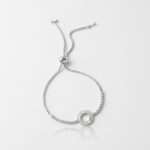 PULSERA BRONCE BCO MICROPAVE CIRCULO APUDI494P IAO