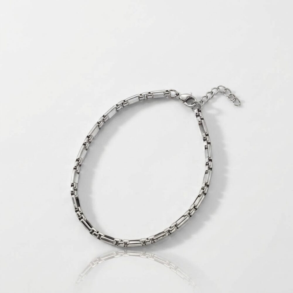 PULSERA ACERO ESLABON ESPECIAL APU285 IAO