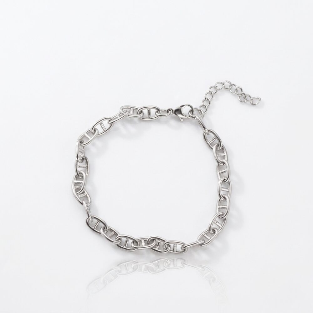 PULSERA ACERO ESLABON ESPECIAL APU287 IAO