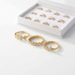 ANILLO BRONCE DRD MICROPAVE ART BZAN682D IAO