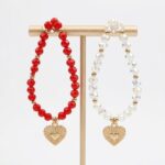 PULSERA ELASTICA DIJE CORAZON BP1429 IAO