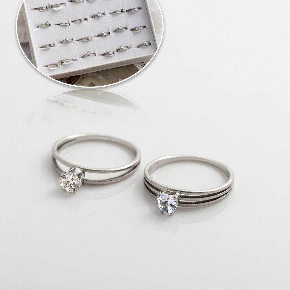 ANILLO ACERO CUBIC CUADRADO XUNID ART AN2085 IAO