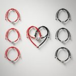 PULSERA HILO DIJE C/IMAN P/COMPARTIR X2 APUHILO161 IAO