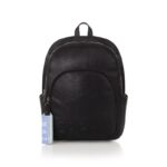 MOCHILA SIMIL CUERO C/CIERRE DE TELA ART MOLI17NES25Z HAO