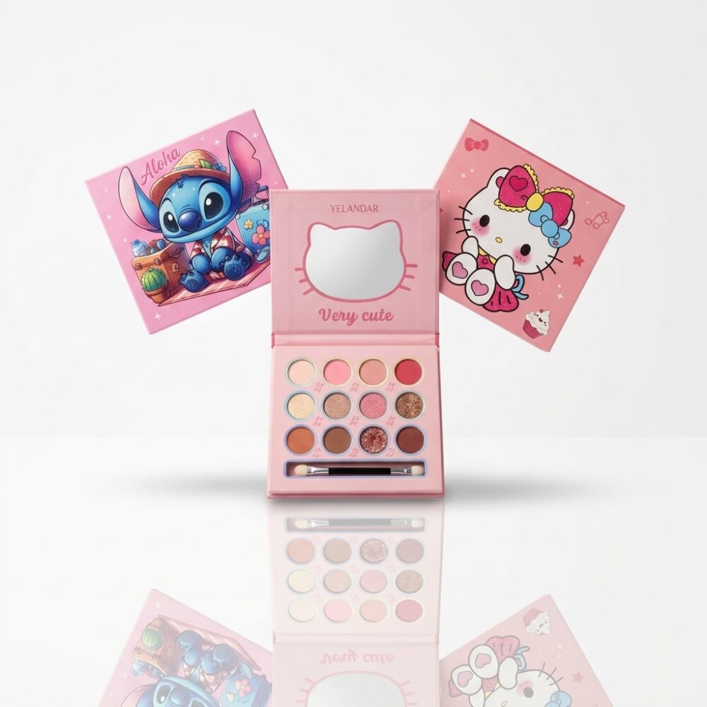 PALETA DE SOMBRAS KITY/ STICH ALOHA EYE-1209 IAO