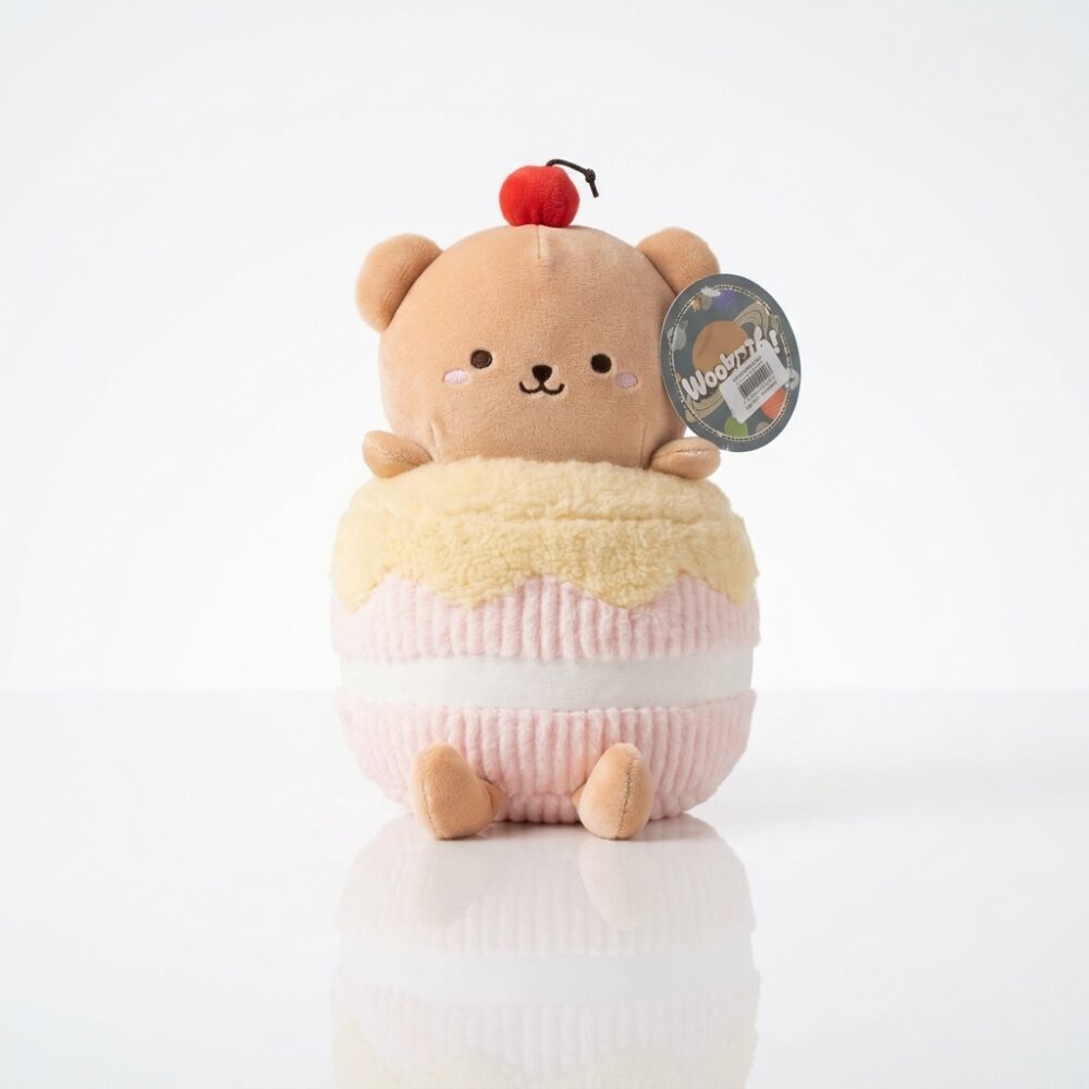 PELUCHE ANIMALITO EN POSTRE 25CM ART MYF3-0060/50 IAO