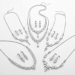 SET DELICADO COLLAR AROS STRASS FANTASIA ART SET17 IAO