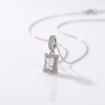 CADENA ACERO C/DIJE BRONCE CUADCBIC MICROPAVE BZACADI486 IAO