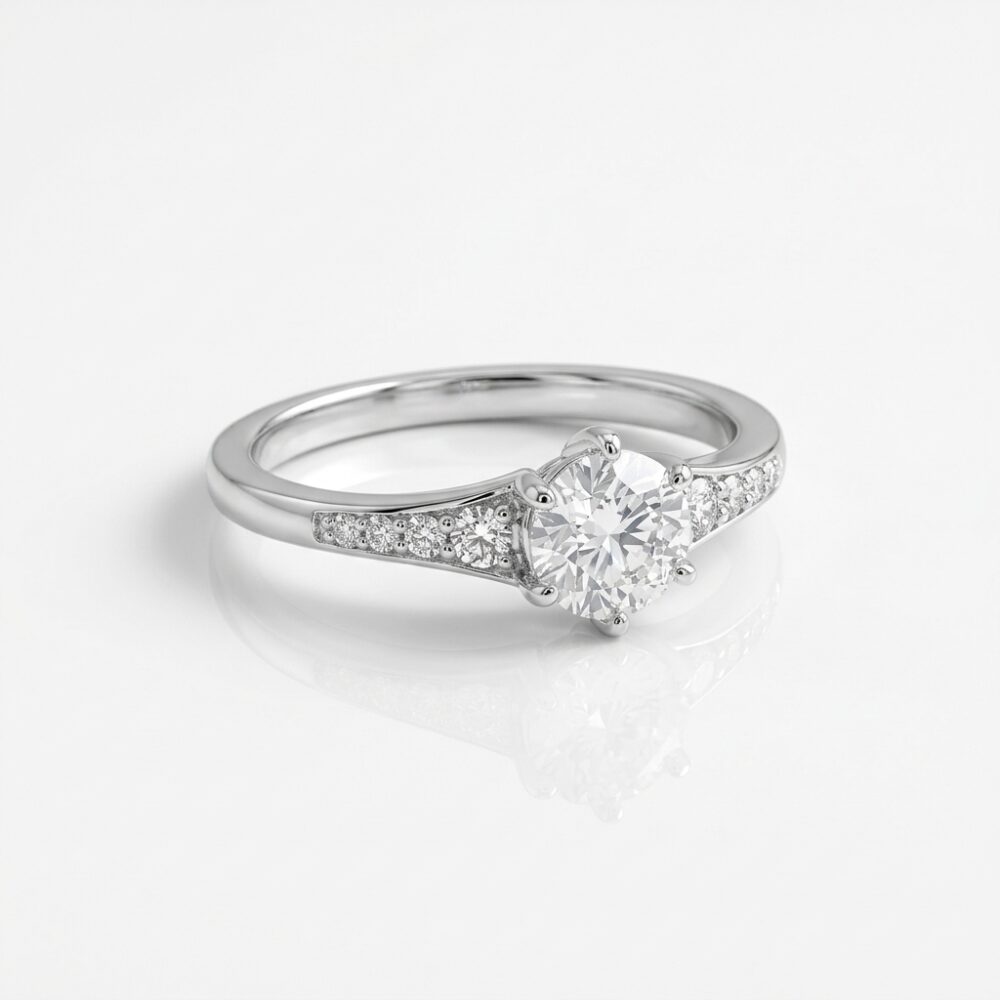 ANILLO BRONCE C/MICROPAVE Y CUBIC X UND ART BZAN675 IAO