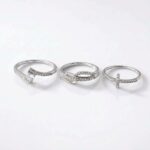 ANILLO BRONCE C/MICROPAVE X UND ART BZAN674 IAO