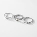ANILLO BRONCE C/MICROPAVE Y PERLA X UND ART BZAN672 IAO