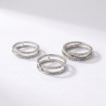 ANILLO BRONCE C/MICROPAVE X UND ART BZAN673 IAO