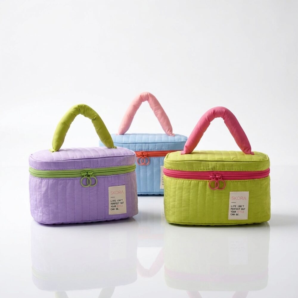 PORTACOSMETICO STYLE MATELASSE COMBIUNADO ART 40992 IAO
