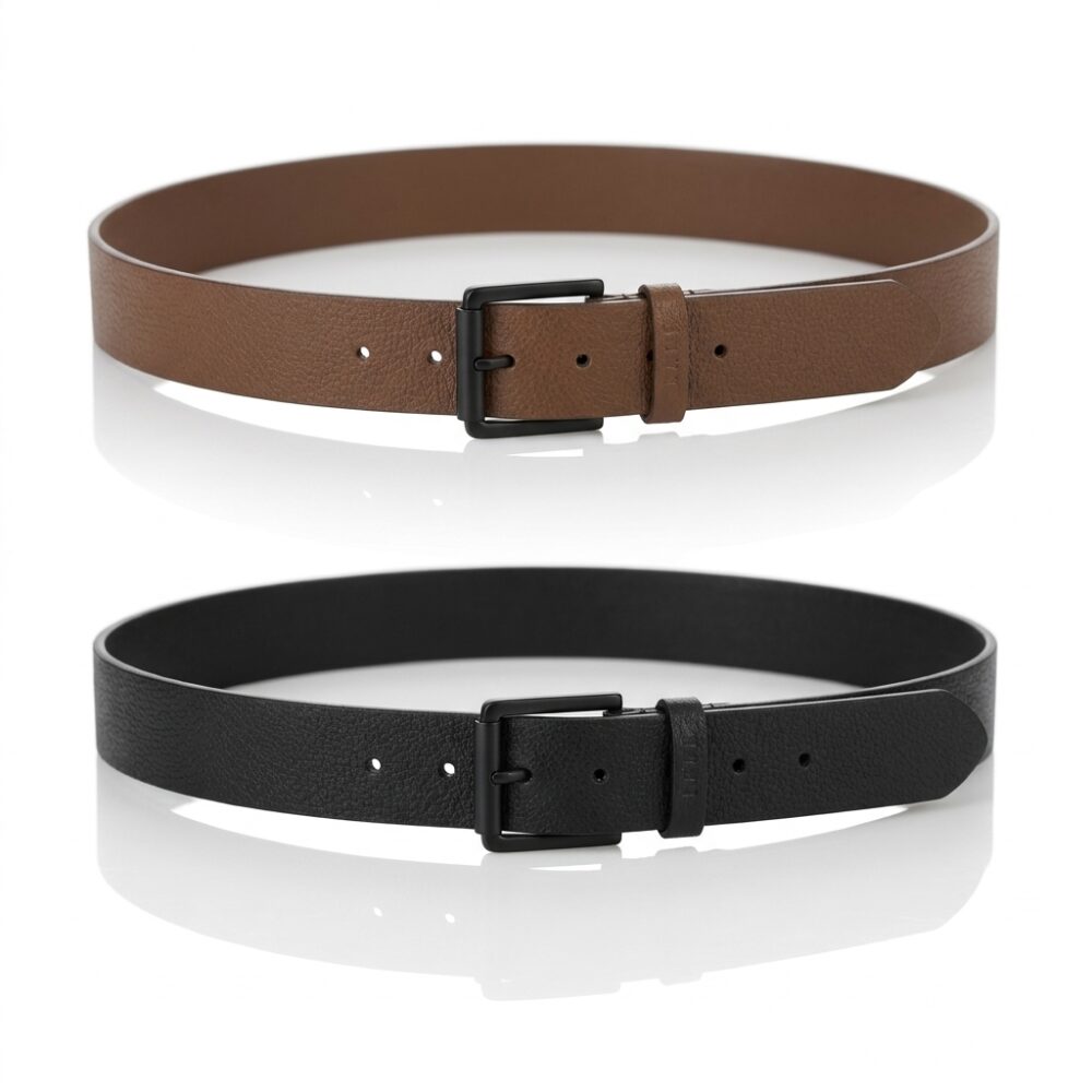 CINTURON HOMBRE BOSSI NEGRO/ MARRON ART 55256 IAO