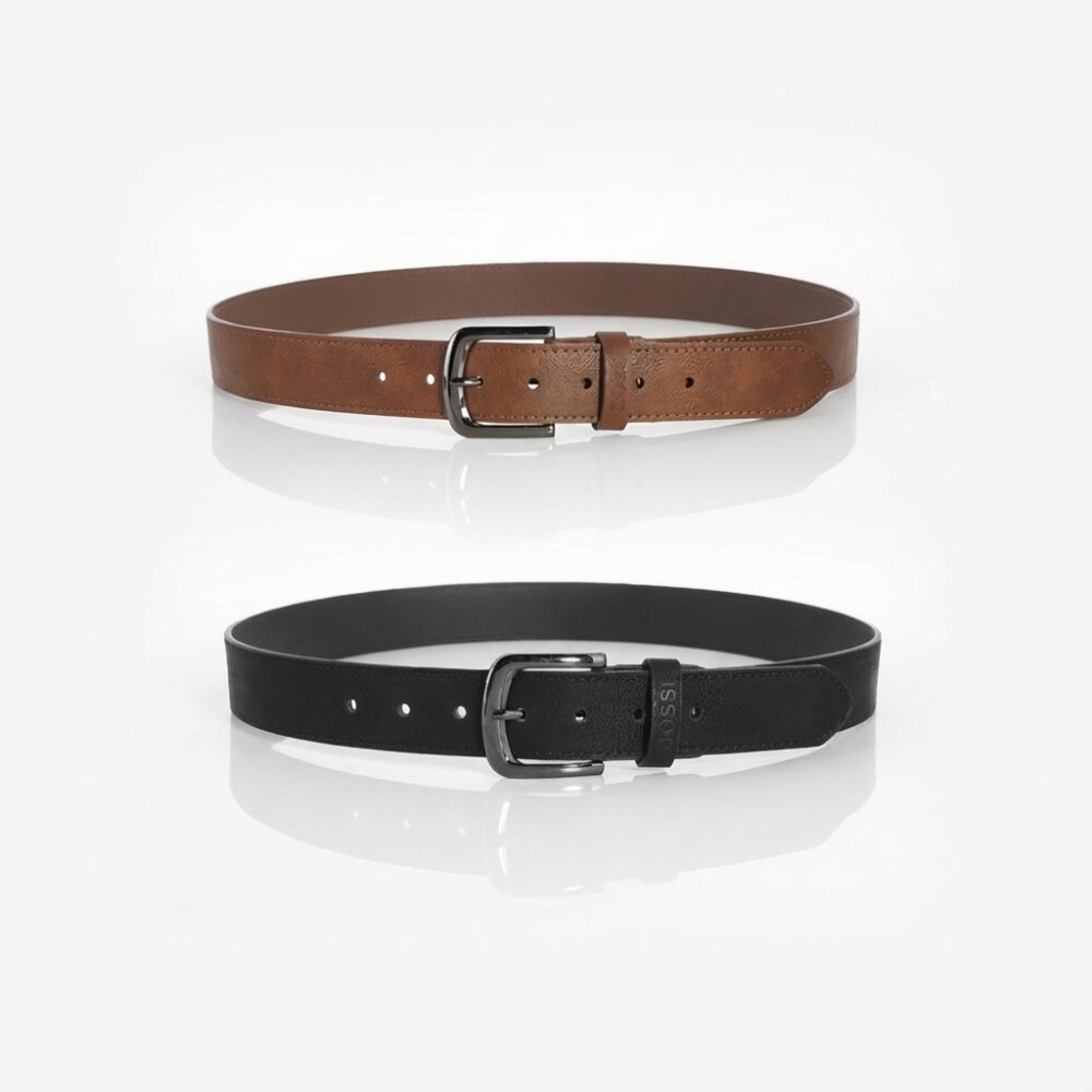 CINTURON HOMBRE BOSSI NEGRO/ SUELA ART 55250 IAO