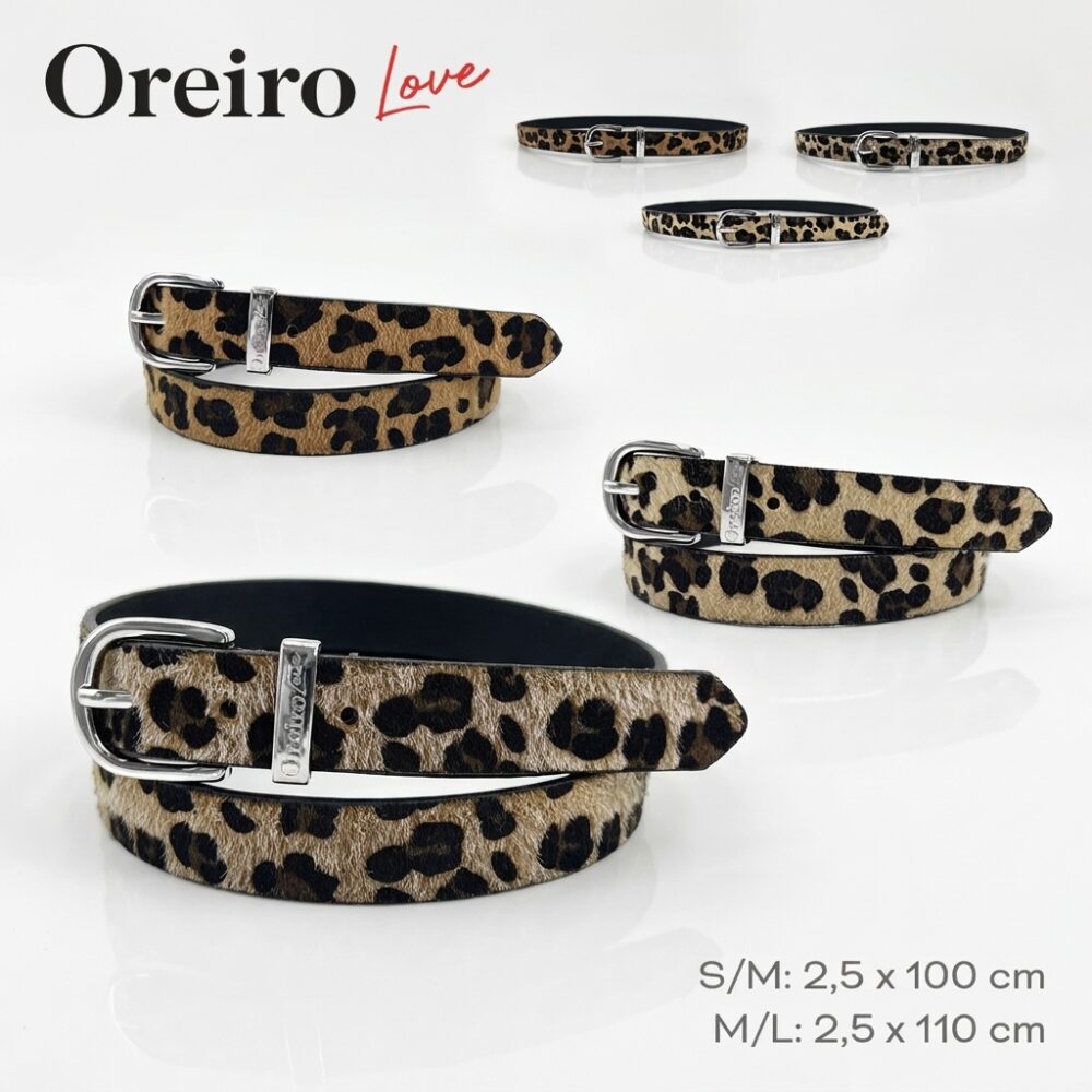 CINTURON OREIRO LOVE ANIMAL PRINT ART 55272 IAO