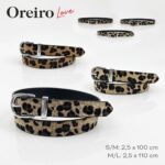 CINTURON OREIRO LOVE ANIMAL PRINT ART 55272 IAO