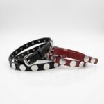 CINTURON OREIRO LOVE C/TACHAS CIRCULO ART 55273 IAO