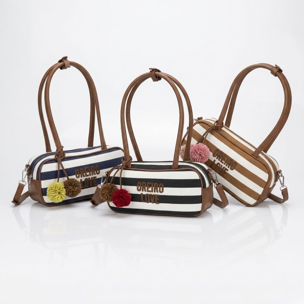 CARTERA OREIRO LOVE POMPON DESMONTABLE  ART 29668 IAO