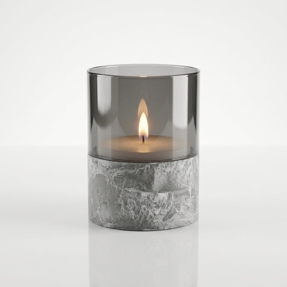 VELA LED CHICHA 8x10CM  ART 251112 IAO