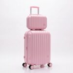 SET VALIJAS SKORA BS AS ROSA 20" Y BEAUTY CASE ART 41463 IAO