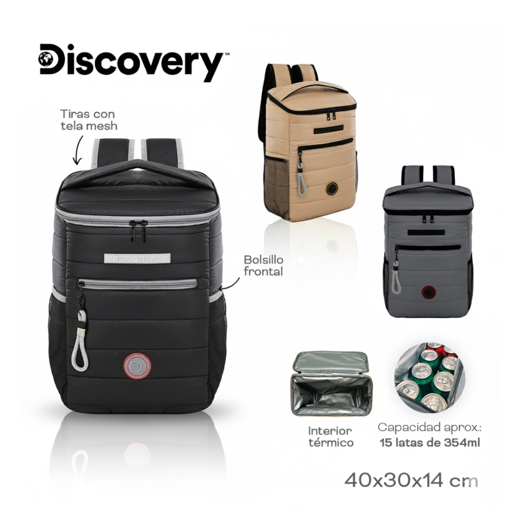 MOCHILA COOLER  DISCOVERY T2 ART 19064 IAO