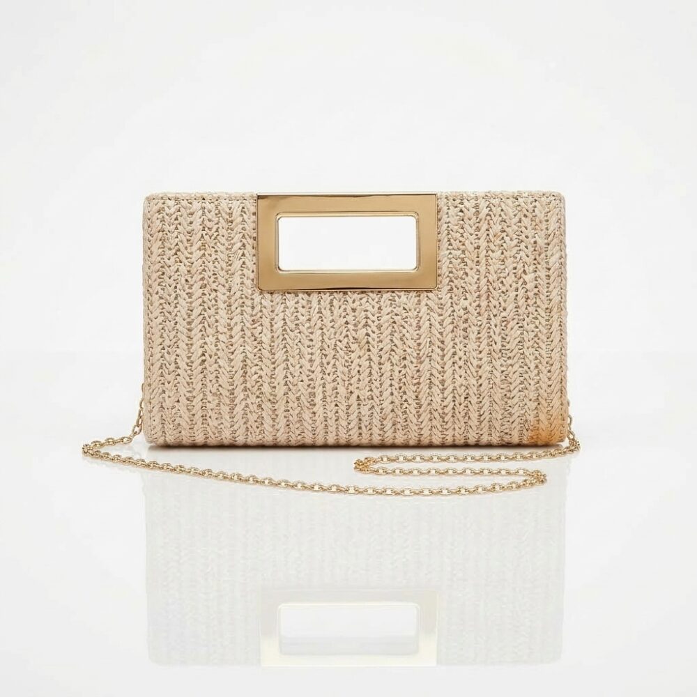 CARTERA TRENADA CHICK BEIGE ART Z76000 IAO