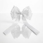 HEBILLAS ENCAJE BLANCO ART B44025 IAO