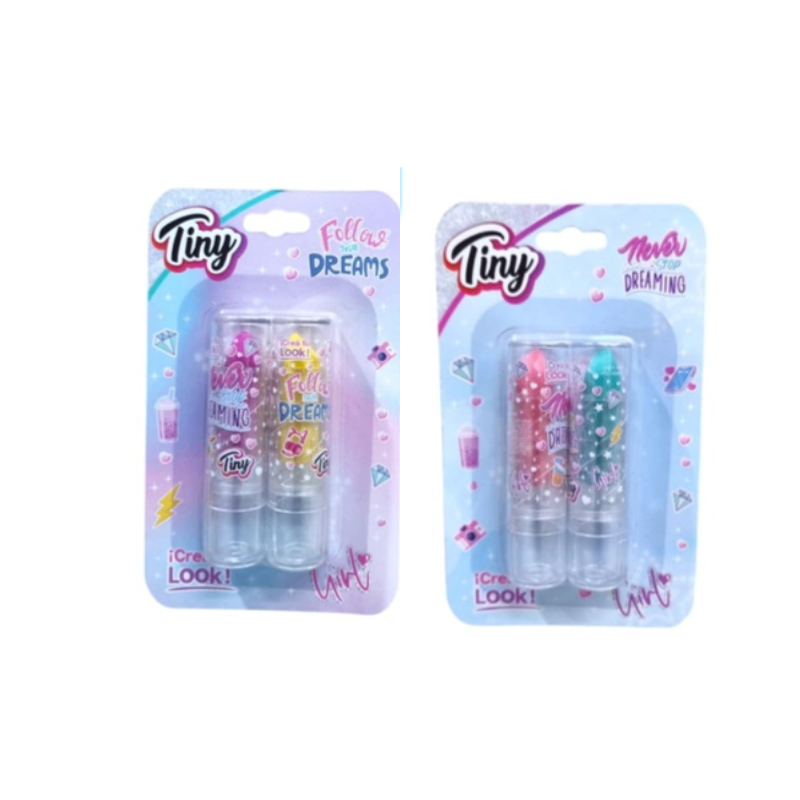 LAPIZ LABIAL X2 TINY COLORES Y DISEÑOS SURTIDOS ART 3319 JAO