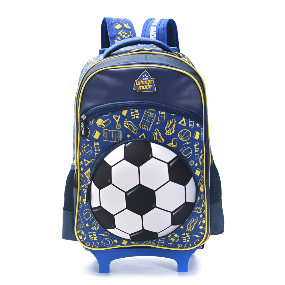 MOCHILA CARRO LET´S PLAY SPORTS 32X45X15CM 18" ART 35375 JAO