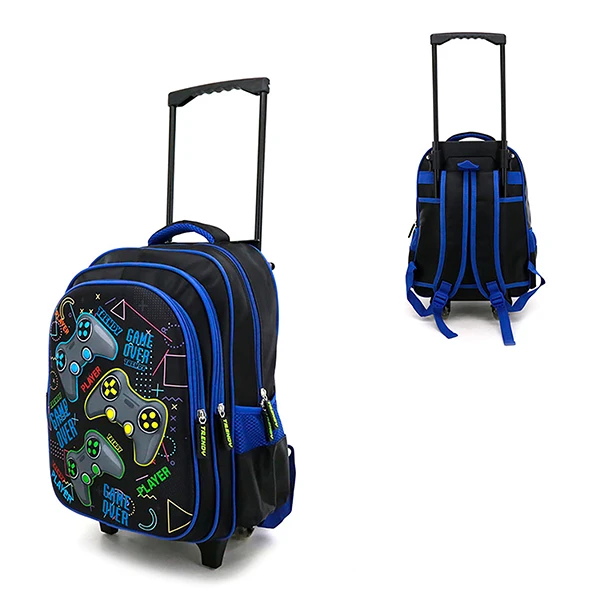 MOCHILA CARRITO GAME OVER 16" ART 17343 JAO