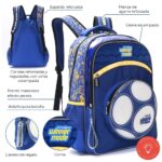 MOCHILA FUTBOL BLUE C/LLAVERO 18" ART 37639 JAO