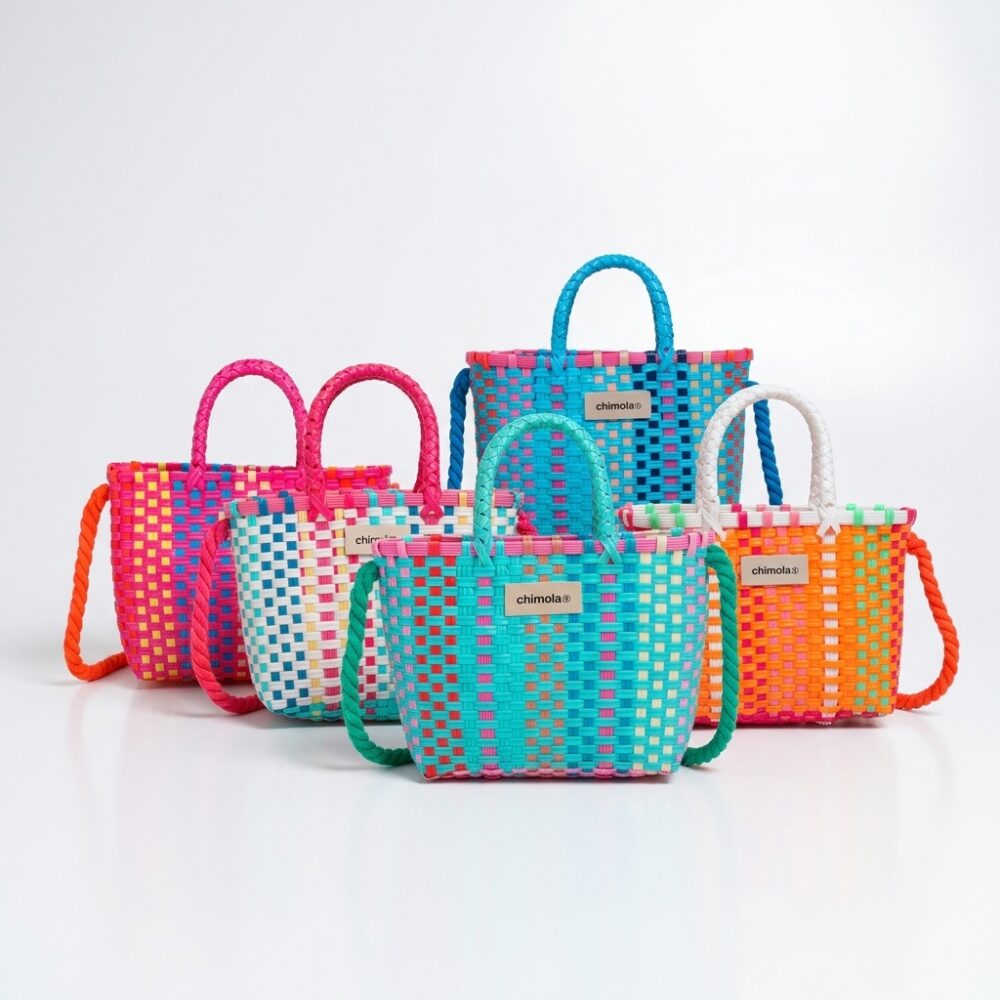 MINI BAG RAFFIA CHIMOLA 100% POLIESTER ART TX107 JAO