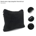 MANTA PARA VIAJE PLEGABLE 100x145cm WANDERLUST ART 48604 JAO
