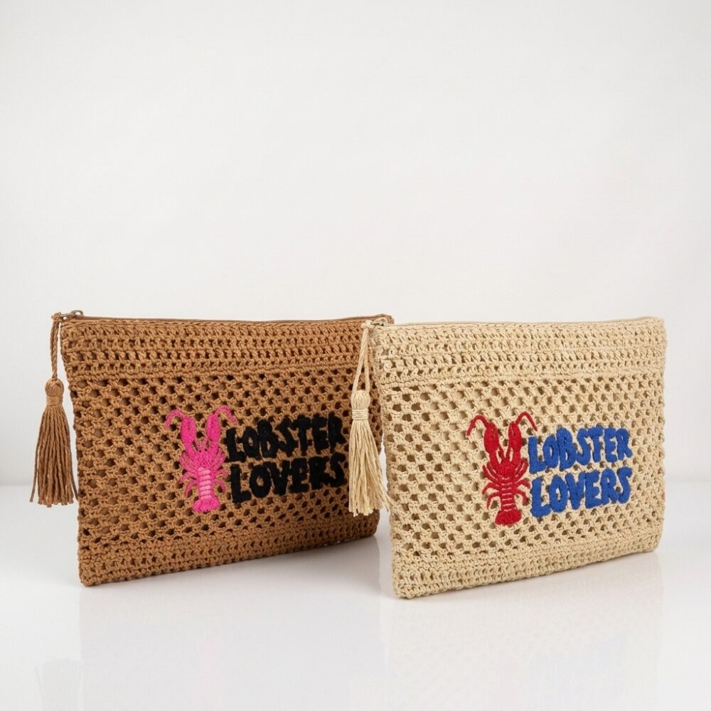 NECESER BEACH LOBSTER LOVER PURSE TRENDY 29648 JAO