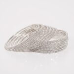 PULSERA STRASS PLATEADO X12 UND ART UR-0701001 JAO